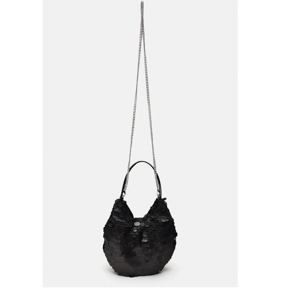 Zara sequin mini bucket bag - Picture 6 of 10
